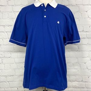 Brooks Brothers short sleeve blue polo shirt XXL